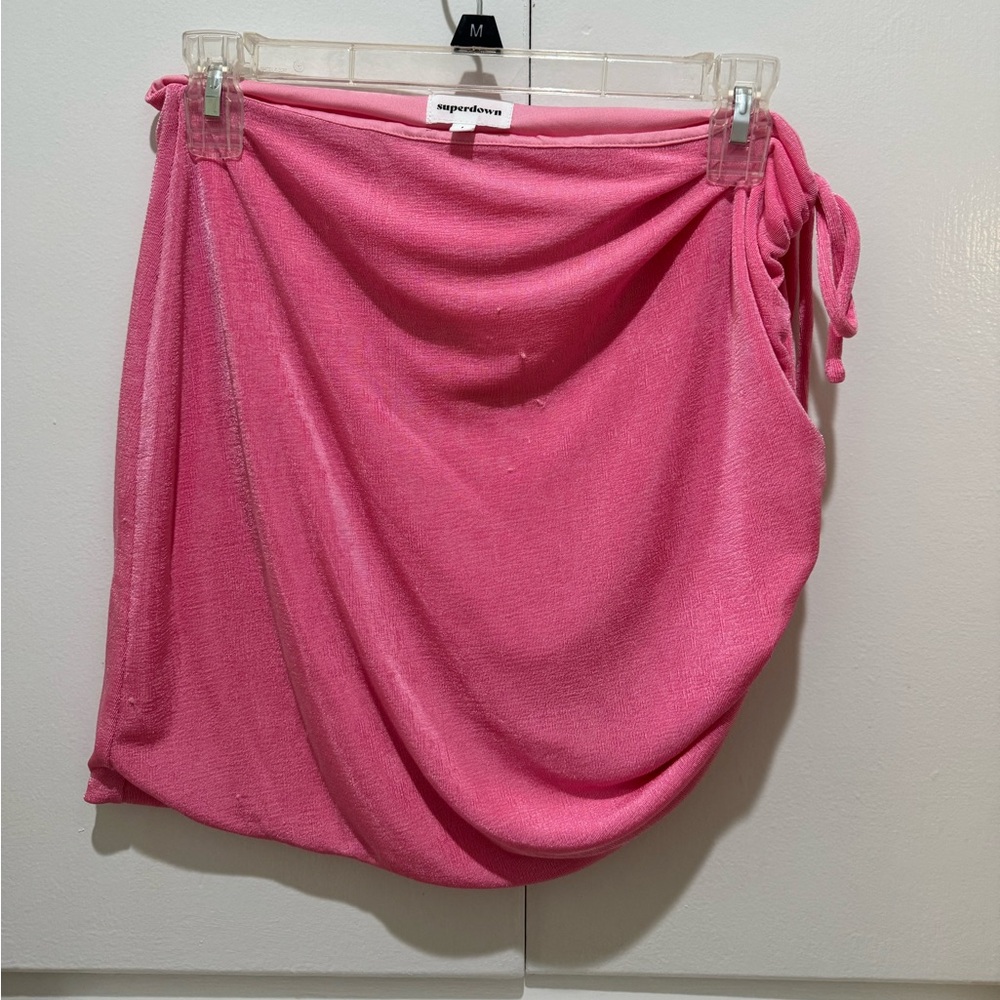 Superdown Pink Women's Skirt and Top Set